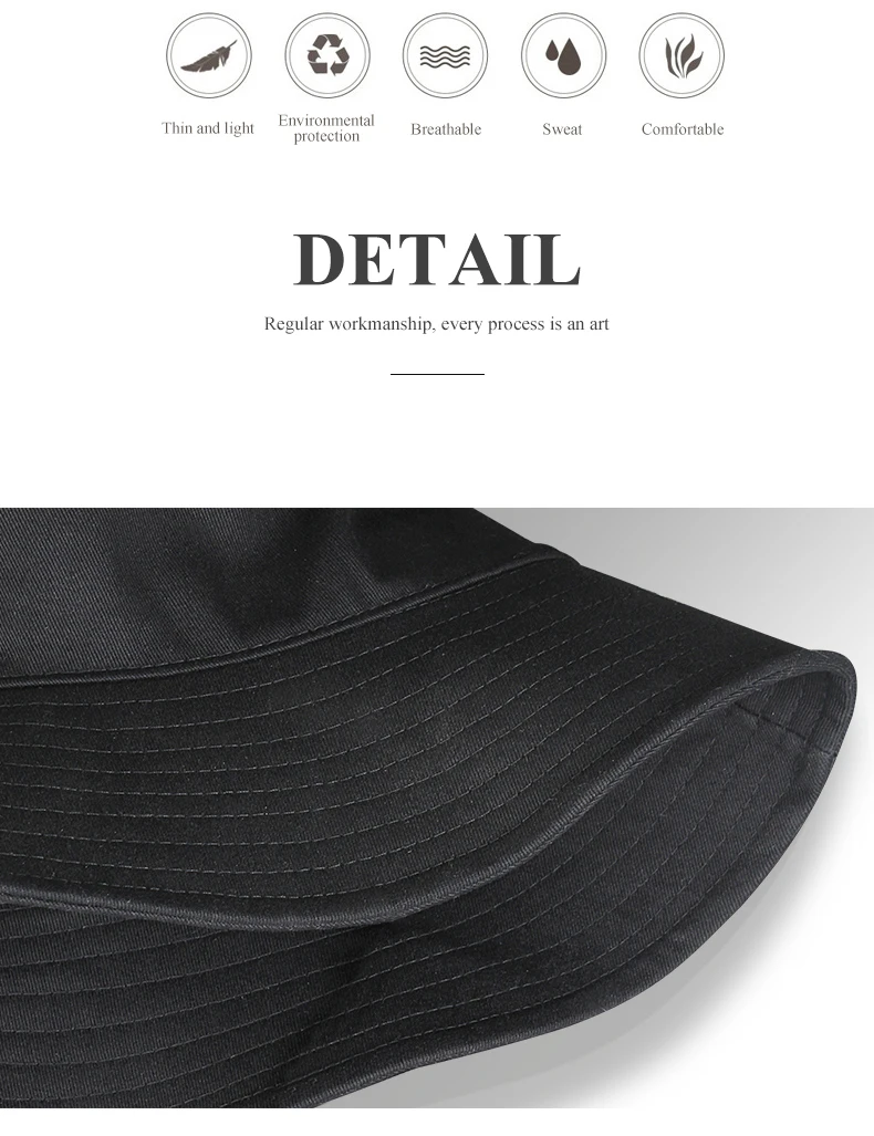 Big Head Bucket Hat 60-63cm Large Size Men Chin Strap UPF50+ Cotton Summer Sun Hat Windproof Fishing Outdoor Cap Women Frenchbob