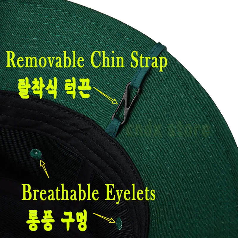 Big Head Bucket Hat 60-63cm Large Size Men Chin Strap UPF50+ Cotton Summer Sun Hat Windproof Fishing Outdoor Cap Women Frenchbob