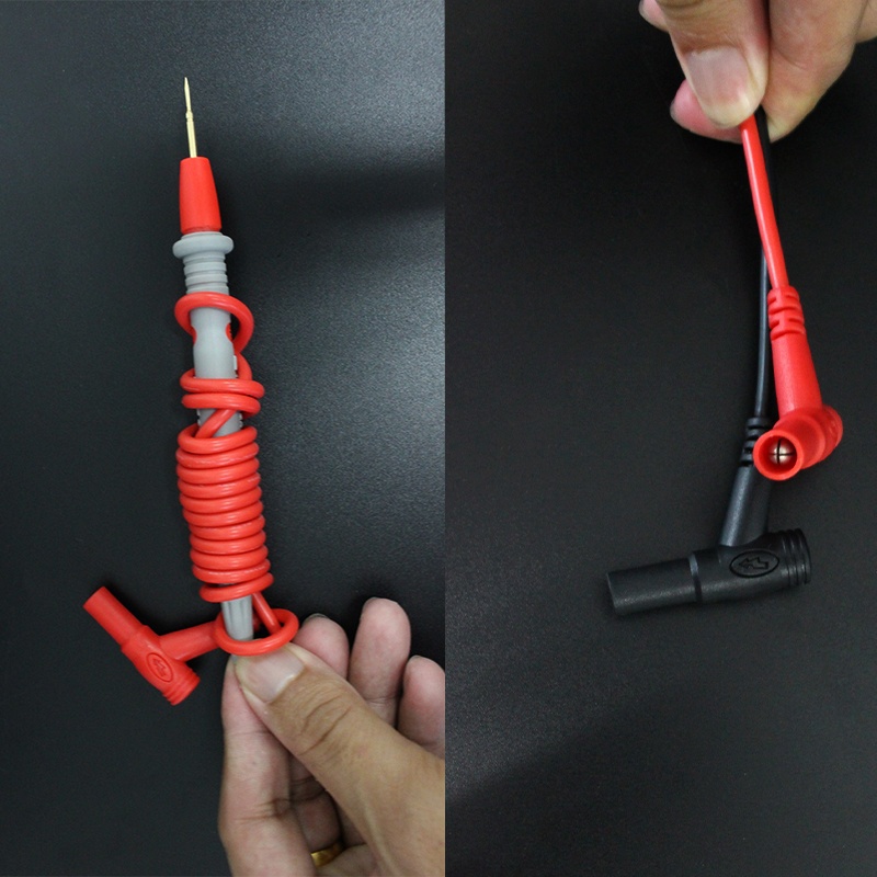 1 Pair Universal Probe Test Leads Pin Digital Needle Tip Multi Meter Tester 20A 1000V