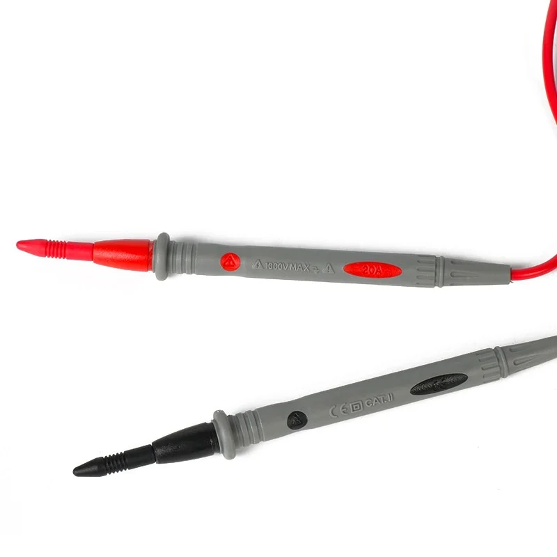 1 Pair Universal Probe Test Leads Pin Digital Needle Tip Multi Meter Tester 20A 1000V
