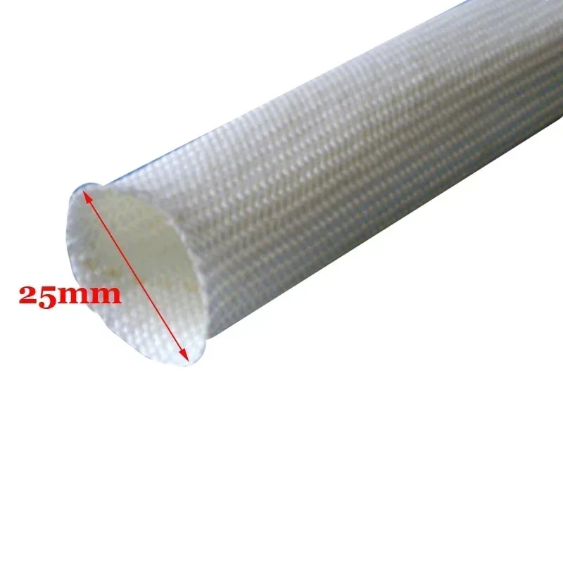 High Quality 22/24mm 2M Glass Fibre Exhaust Pipe Thermal Insulation Hose Cover For Webasto/Eberspacher Heater Exhaust Assembly
