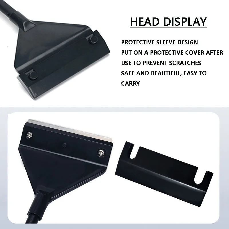Aquarium Cleaning Tool Fish Tank Flat Sand Algae Removal Dual-Use Glass Algae Removal Scraper Household Cleaning Supplies Tool