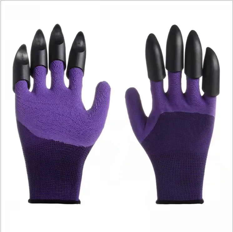 Digging Gloves, Gardening, Dipping, Labor , Claws, Vegetable Flower Planting And Grass Pull
