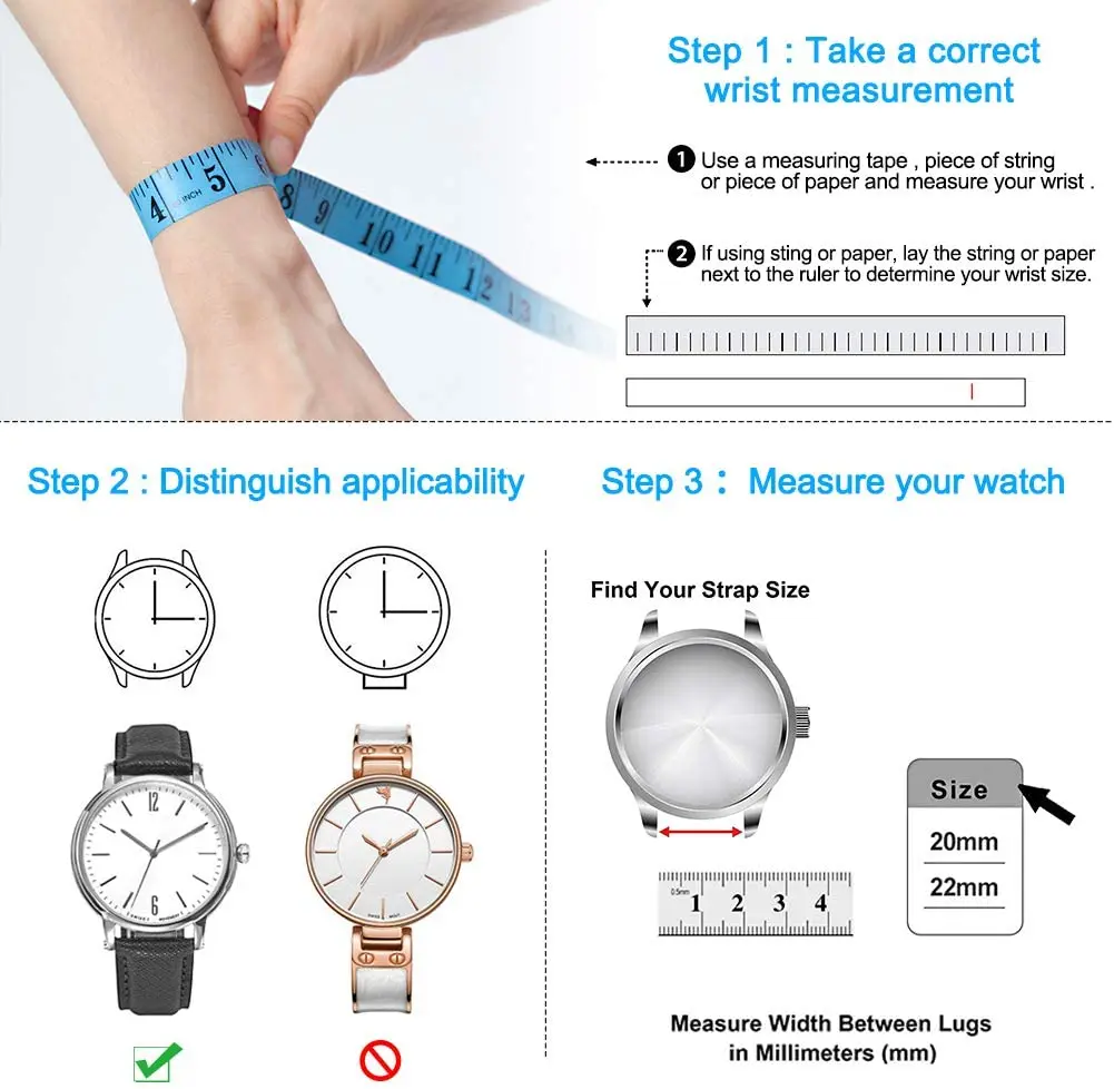 20mm 22mm Band for Samsung Galaxy Watch 3 4 5 46mm/42mm/active 2 Gear S3 Frontier/S2/Sport Silicone Bracelet Huawei GT 2 Strap