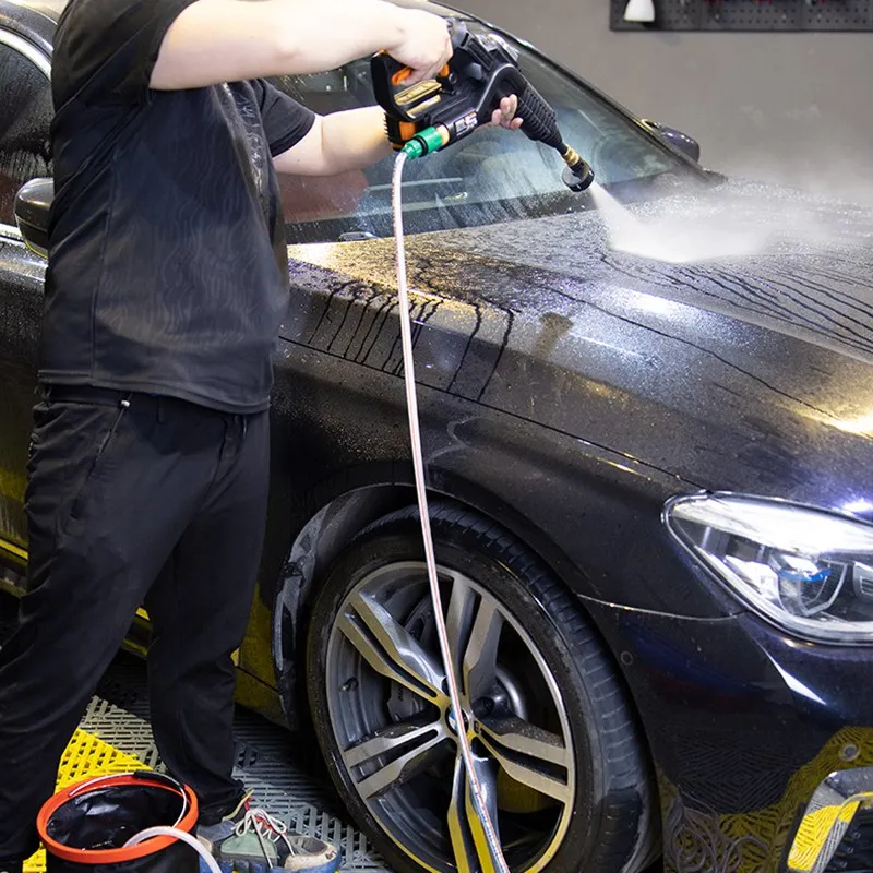 2~10M Household Portable Battery Washer Gun High Pressure Car Washing Machine Water Inlet Hose Filter Kit Suction Pipe Set