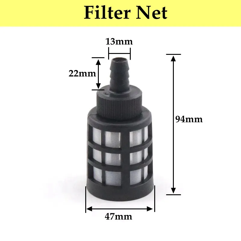 2~10M Household Portable Battery Washer Gun High Pressure Car Washing Machine Water Inlet Hose Filter Kit Suction Pipe Set