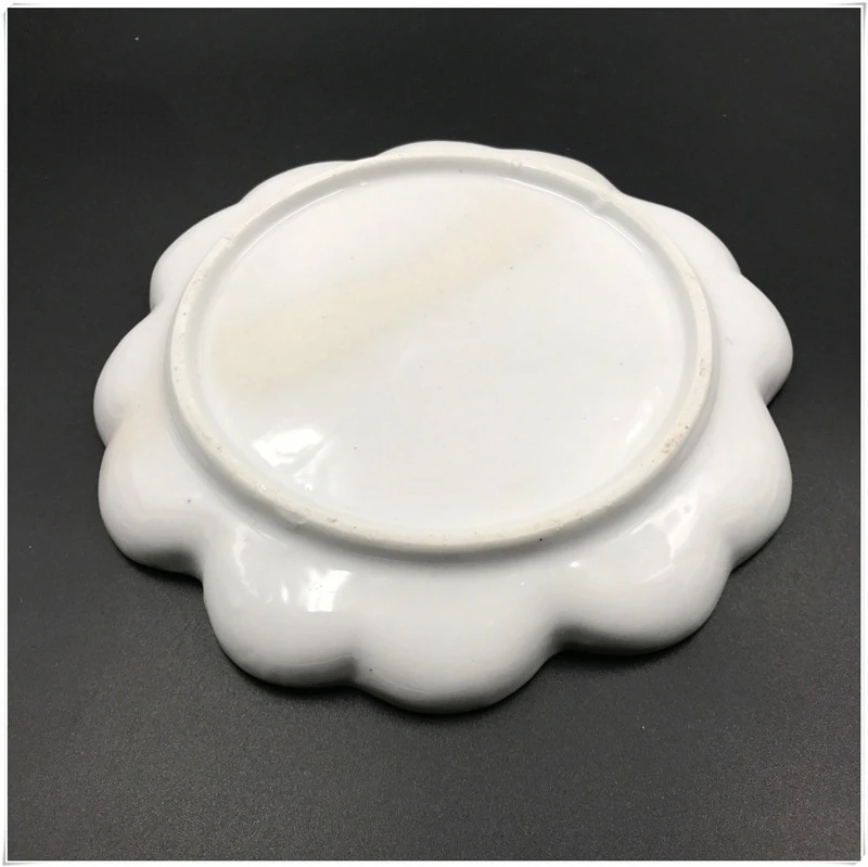 Jingdezhen Ceramic Palette Plum Blossom Pigment Gouache Watercolor Painting and Calligraphy Art Supplies