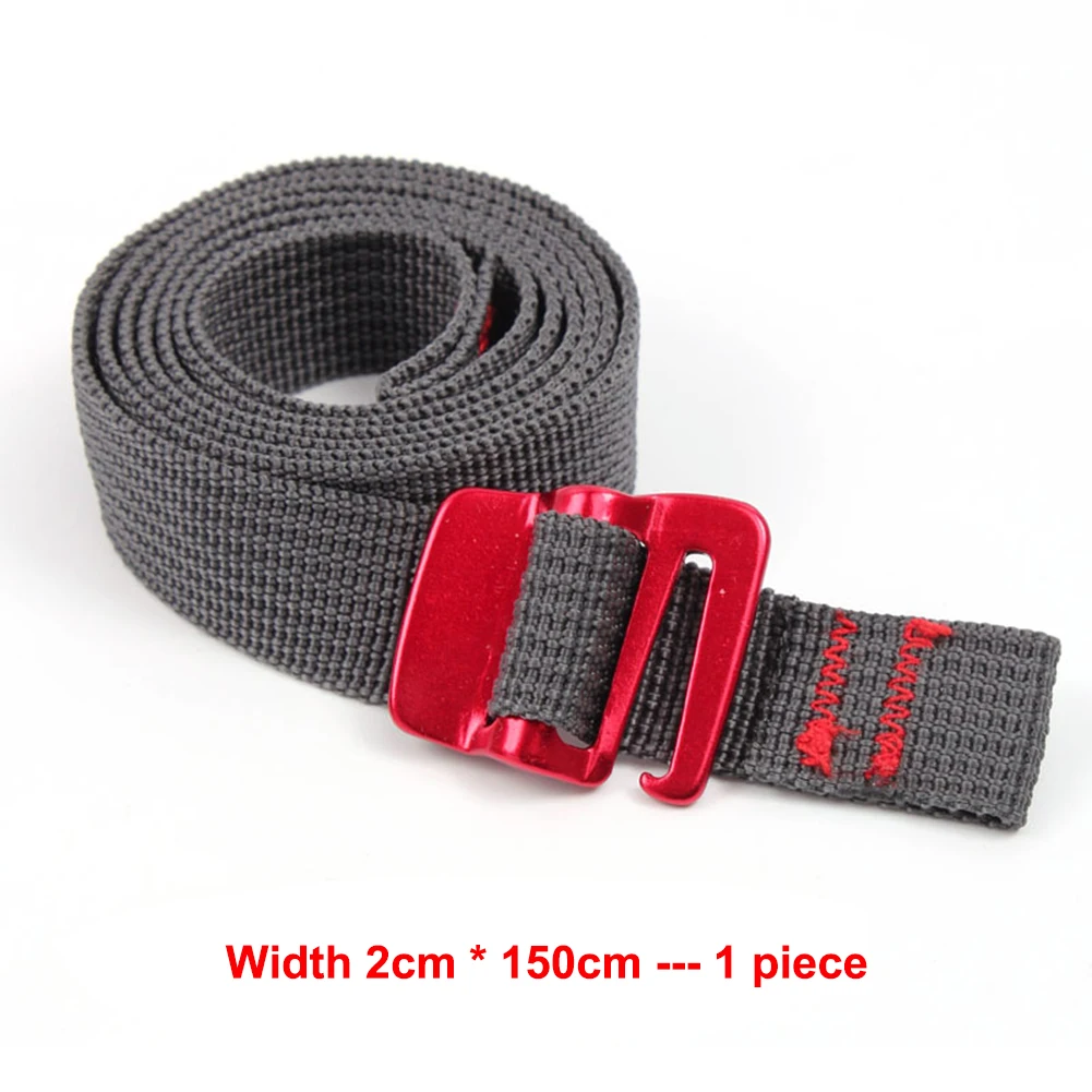 1.5m Nylon Pressure Buckle Pallet Cargo Straps Luggage Fixed Car Fixed Tightener Tensioner Straps Ratchet Tie-Down Belt