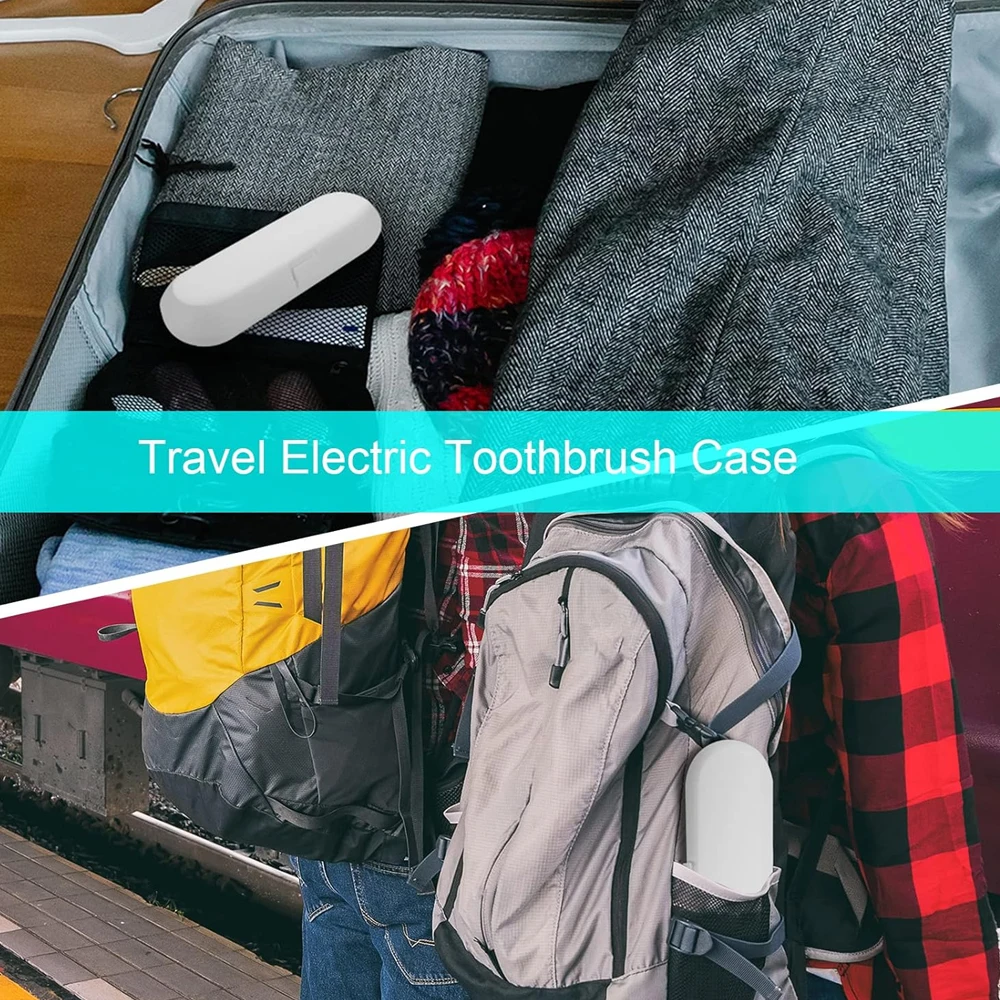 Electric Toothbrush Travel Case Fit for Oral B IO and Philips Sonicare Electric Toothbrush Portable Travel Box Toothbrush Holder