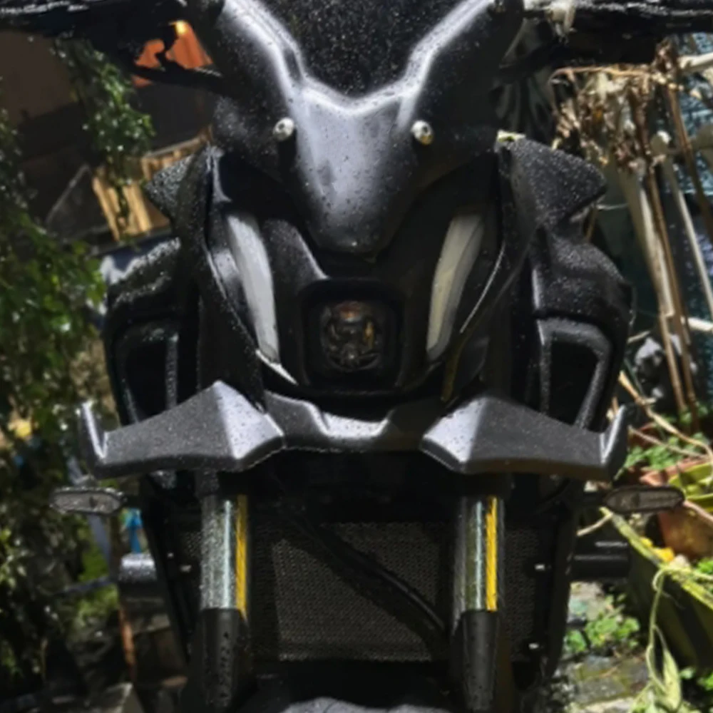 Motorcycle Front Spoiler MT07 Frontal Naked Downforce Aerodynamic Spoilers Wing Deflector For YAMAHA MT-07 MT 07 SP 2021-2024