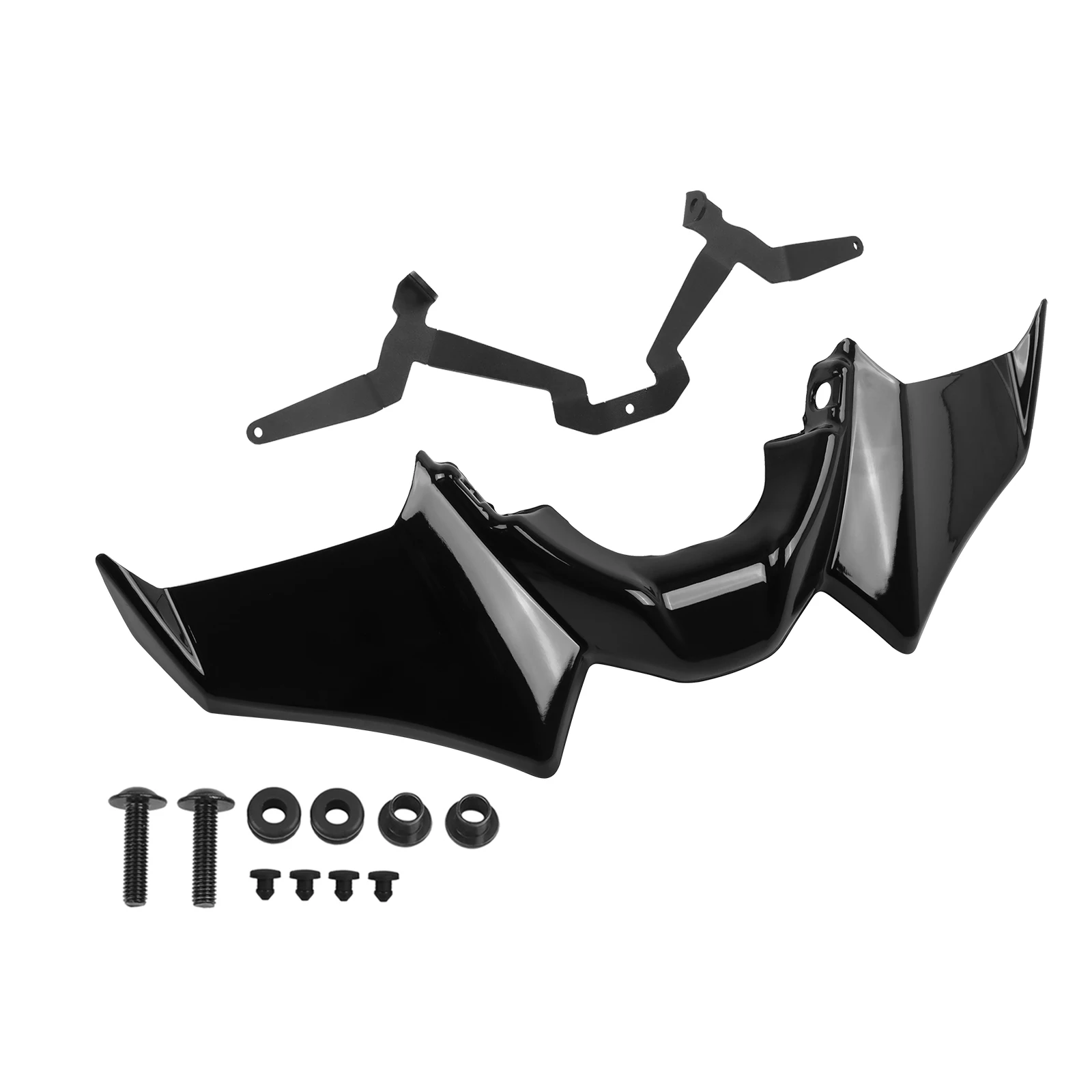 Motorcycle Front Spoiler MT07 Frontal Naked Downforce Aerodynamic Spoilers Wing Deflector For YAMAHA MT-07 MT 07 SP 2021-2024