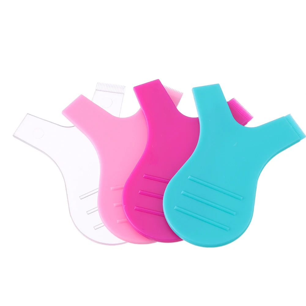 10Pcs Curlers Curl Silicone Eyelashes Lifting Kit Eyelashes Extension Accessories Y Graft Brush Tool Lashes Plastic Perming Pad