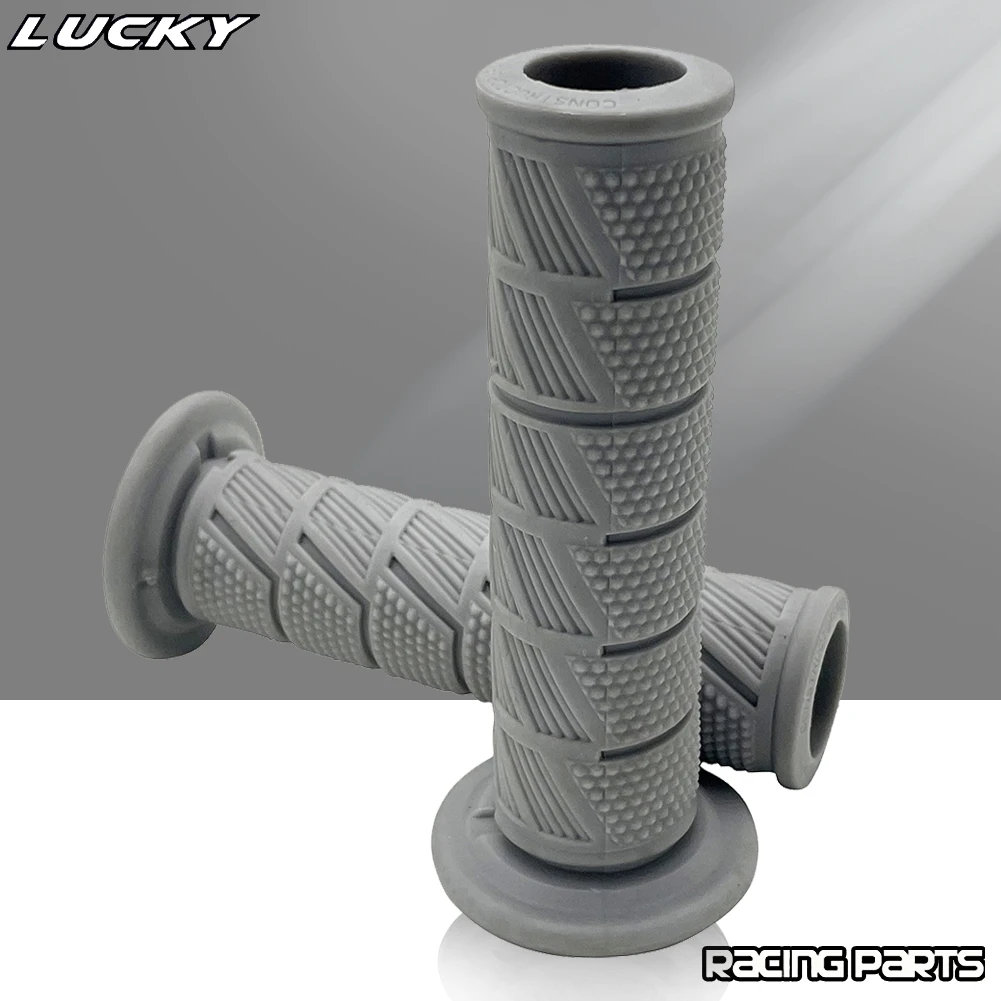 Retro Moto Grip Classic Scooter Parts Vintage 7/8" 22 24mm Motobike Handle Bar For Cafe Racer Rubber Motorcycle Handlebar