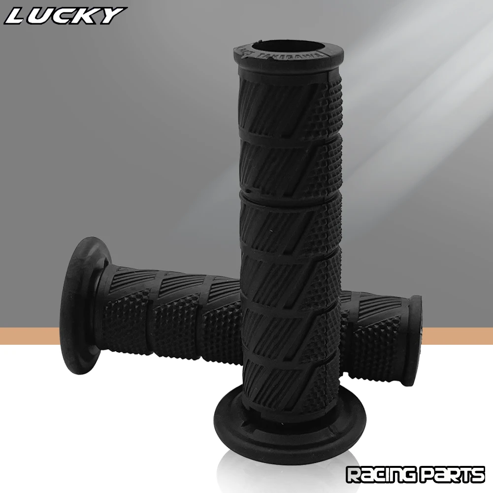 Retro Moto Grip Classic Scooter Parts Vintage 7/8" 22 24mm Motobike Handle Bar For Cafe Racer Rubber Motorcycle Handlebar