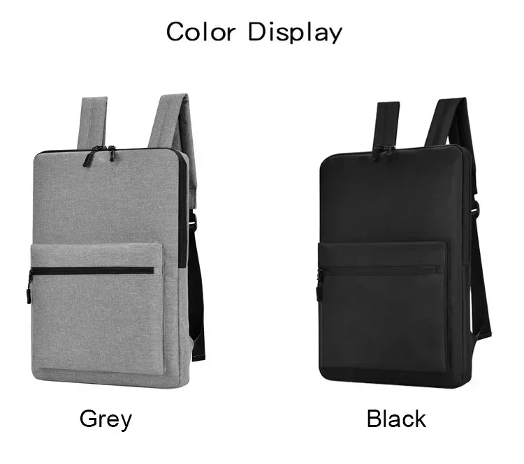 DIENQI-Ultra-thin Men's Backpack School Bag Thin 15 Inch Laptop Man Bag Women Waterproof Outdoor Business Work Small Backbag