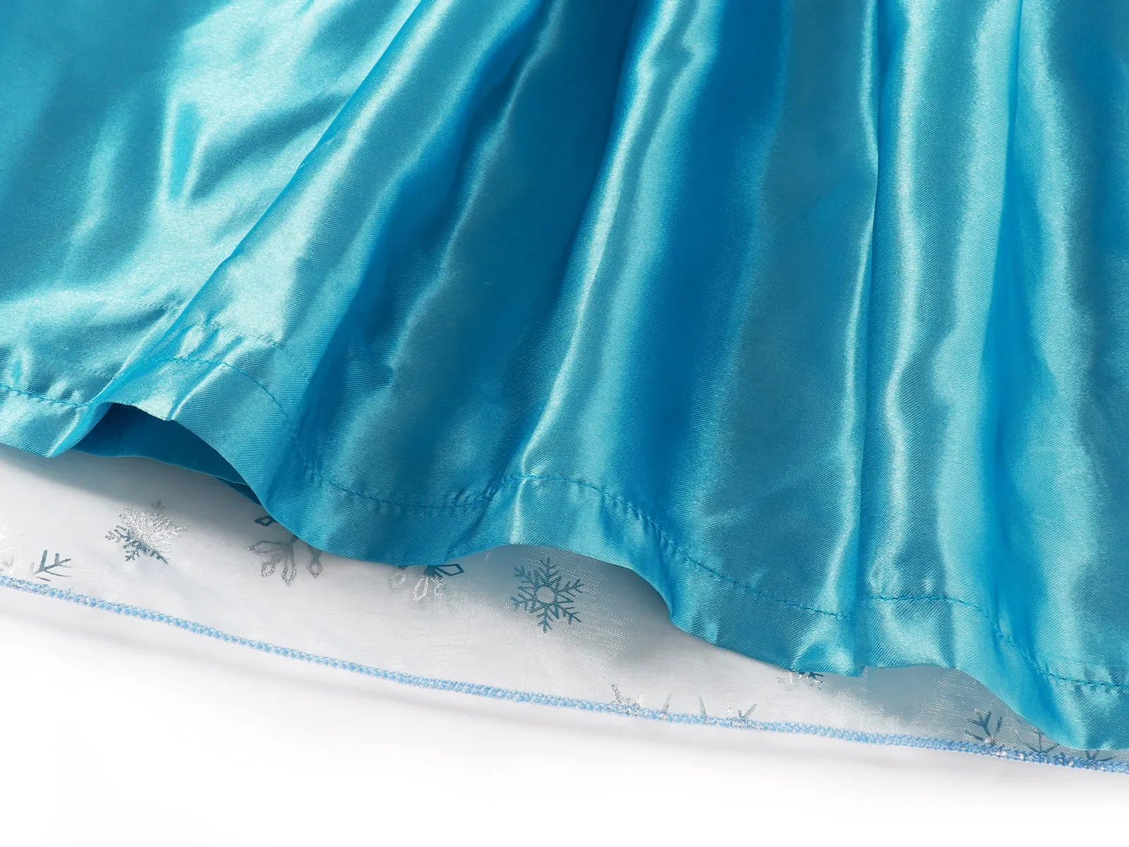 Disney Kids Girls Cosplay Frozen Elsa Anna Princess Dress Girl Mesh Ball Gown Carnival Birthday Clothes Snow Queen Elsa Costume
