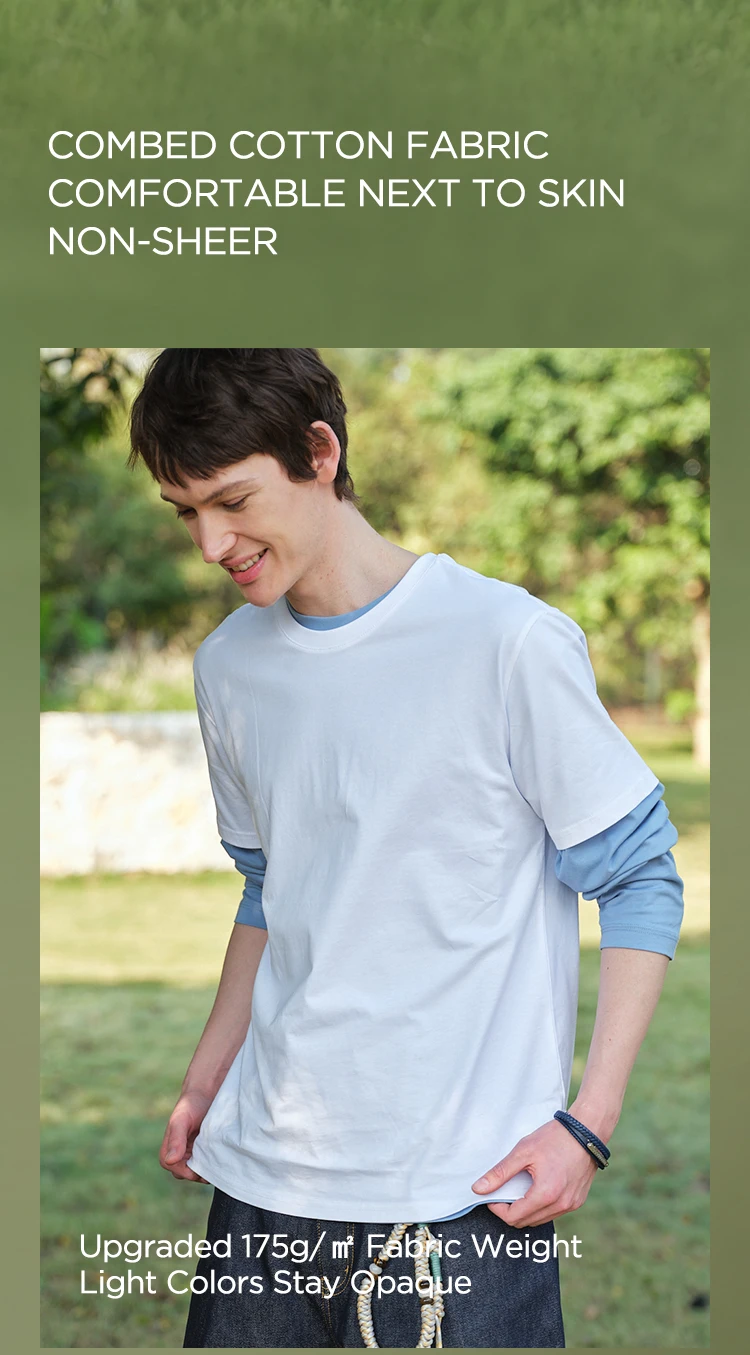 Semir Unisex T-shirt Short Sleeve Men T-Shirt Cotton 2024 Summer New Man Clothing Is Thin And Versatile T Shirt Solid Color