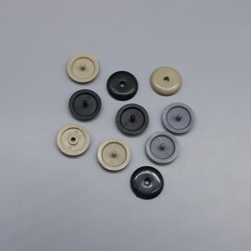2-20Pcs Car Safety Seat Belt Limit Buckle Clip Retainer Seatbelts Stop Button Auto Interior Accessories Black Gray Beige 3 Color