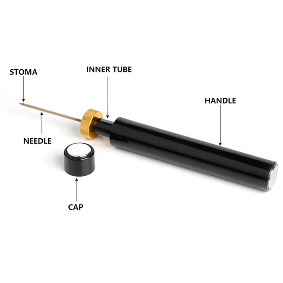 Newest Air Pressure Pump Wine Bottle Opener Portable Stainless Steel Pin Easy Cork Remover Corkscrew for Home Party Wine Lovers