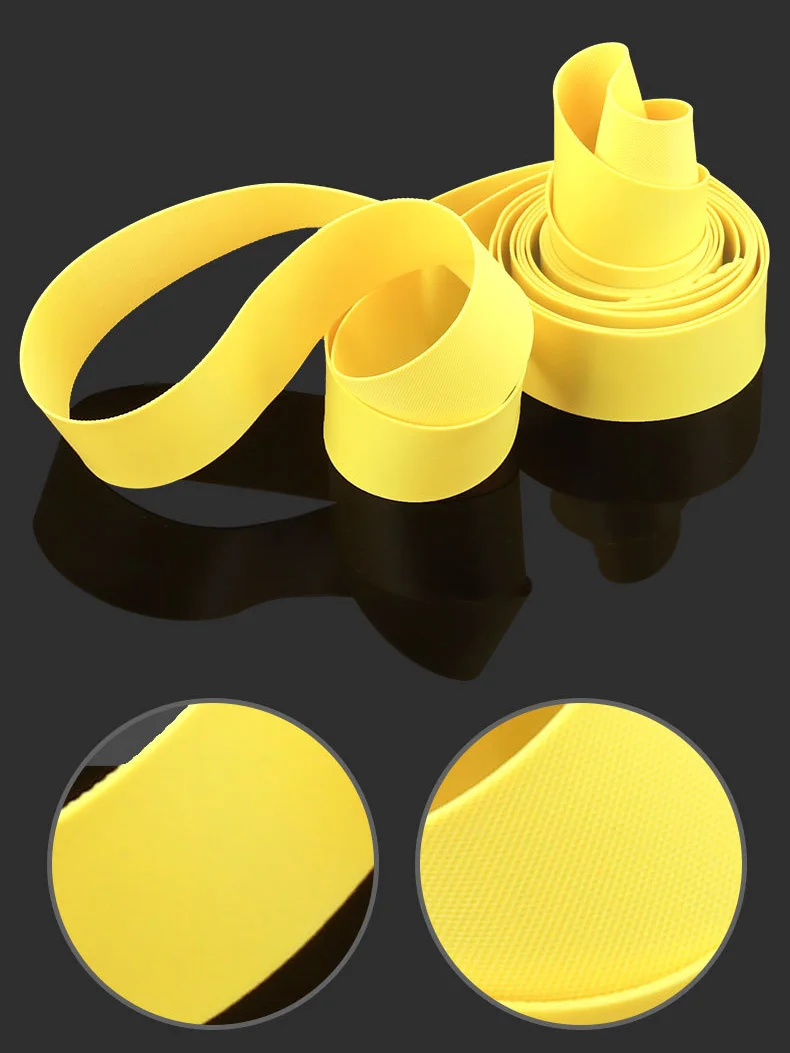 TOOPRE1 Pair 2 Pcs Bicycle Tube Premium PVC Rim Tapes Strips MTB Bike Road Bike Folding Tire Liner Cover 26 27.5 29 700c
