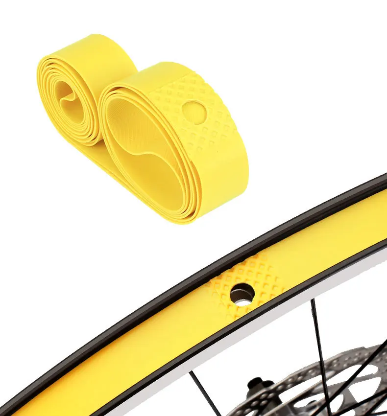 TOOPRE1 Pair 2 Pcs Bicycle Tube Premium PVC Rim Tapes Strips MTB Bike Road Bike Folding Tire Liner Cover 26 27.5 29 700c