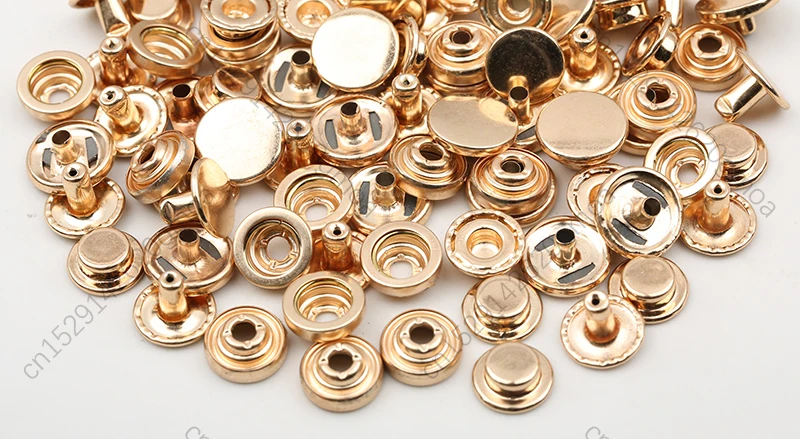 10mm 12.5mm 15mm Metal Pressure Buttons Sewing Accessories Botones Snap Button For Clothing Jackets Leather Snap Fasteners