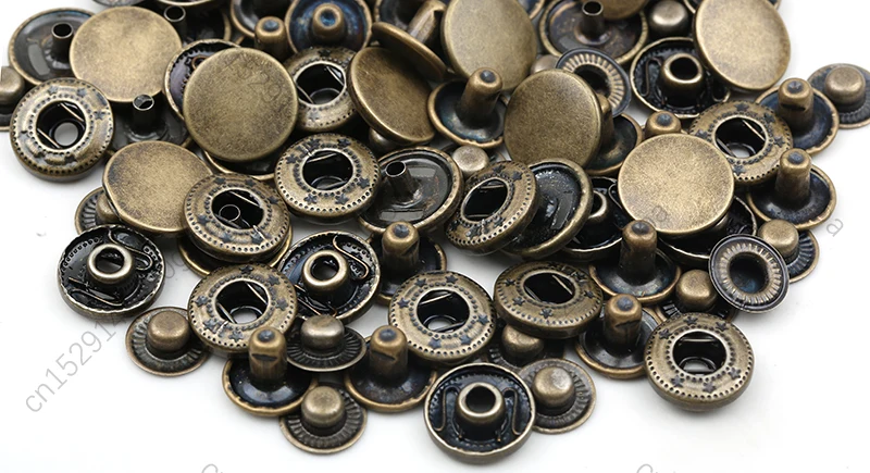 10mm 12.5mm 15mm Metal Pressure Buttons Sewing Accessories Botones Snap Button For Clothing Jackets Leather Snap Fasteners