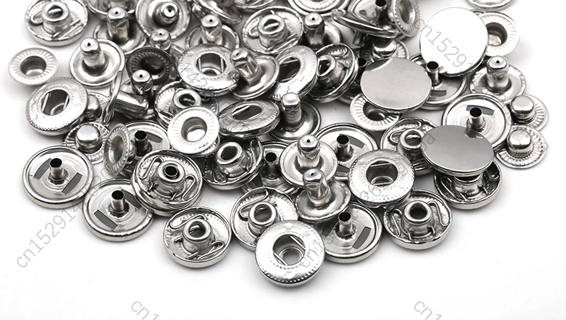 10mm 12.5mm 15mm Metal Pressure Buttons Sewing Accessories Botones Snap Button For Clothing Jackets Leather Snap Fasteners