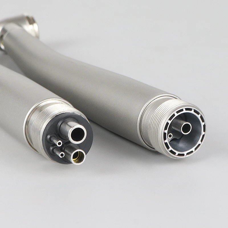 Dental LED High Speed Handpiece Dentist Tips Teach Model E-Generator Rotation Turbine Dentistry Push Button Triple Water Spray
