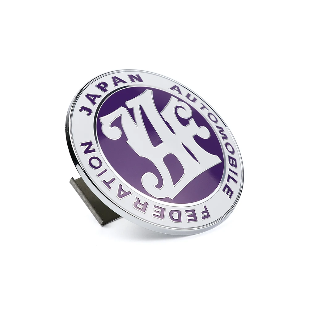 JAF Front Grill Badge Japan Automobile Federation Badge Sticker Emblem Decal JDM Car Accessories