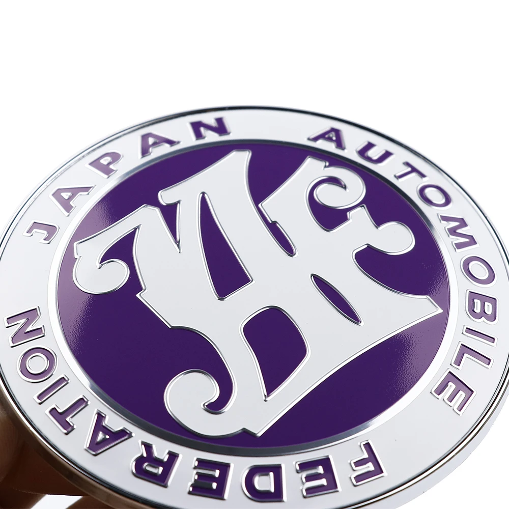 JAF Front Grill Badge Japan Automobile Federation Badge Sticker Emblem Decal JDM Car Accessories