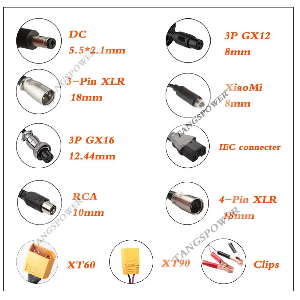 42V 5A Li-ion Battery Charger 10S 36V Lithium Battery Pack Fast Charging Electric Product Charger With Cooling Fan High Quality