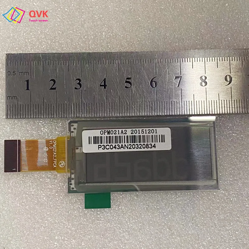 P/N OPM021B1 N3A-THM02 NTH01 For Netatmo Smart Thermostat V2 2.13 inch LCD Display Screen Panel EDP Dual Color Ink Screen