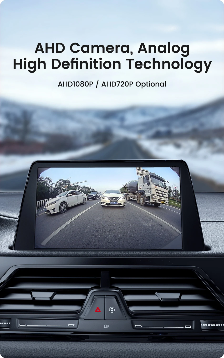 GreenYi AHD 1920x1080P Car Rear View Camera 170° Fisheye Golden Lens Full HD Night Vision Vehicle Reversing Front Cameras G899