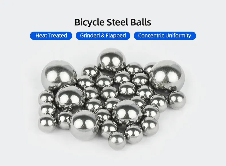 Bicycle Carbon Steel Loose Ball Bearing for Bottom Bracket Hub Headset Use MTB Road Bike Accessories 144/20pcs