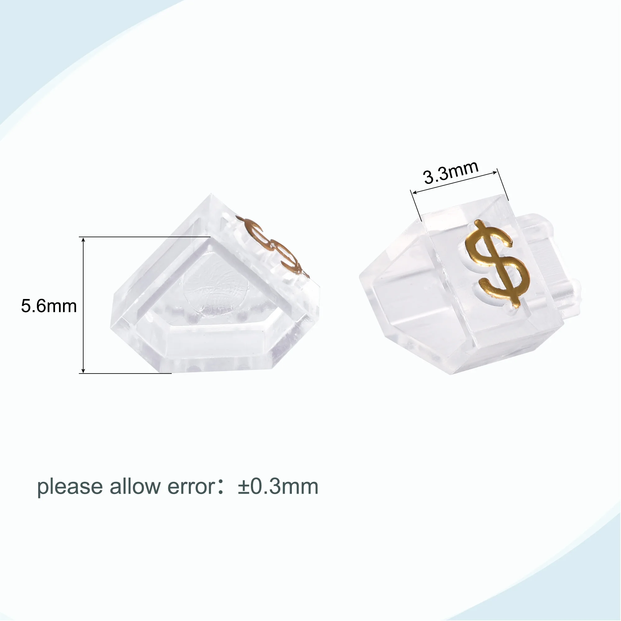Uxcell 10Sets Golden Silvery Black Number Letter Adjustable Mini Cube Price Tag Display Stand Tag Label Sets of Number Labels