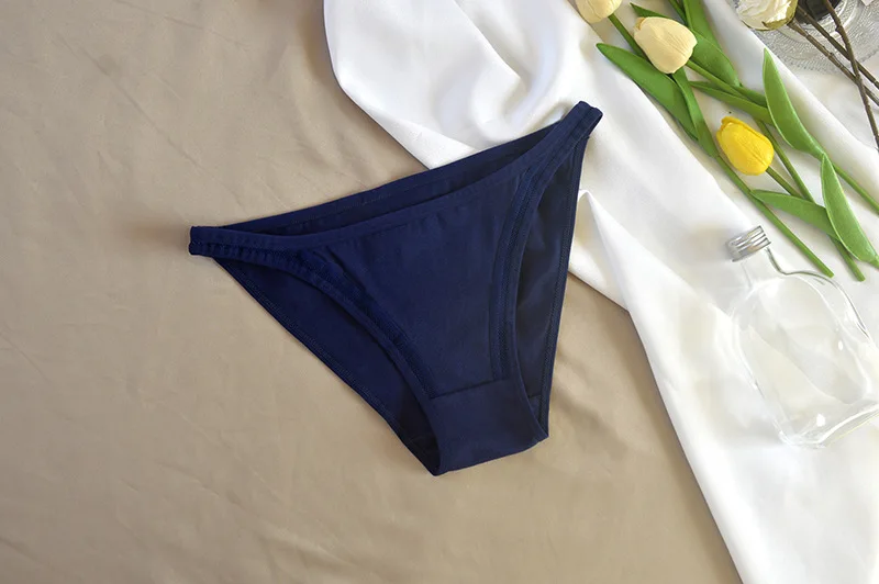3Pcs/set Women Cotton Panties Female Mesh Underpants Solid Color Bikini Briefs Underwear Ladies Sexy Panty Girls Lingerie