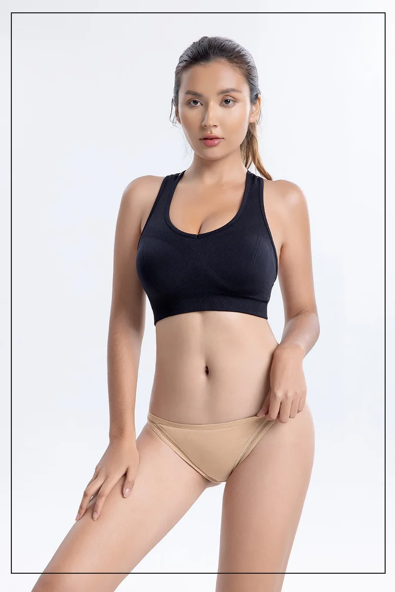 3Pcs/set Women Cotton Panties Female Mesh Underpants Solid Color Bikini Briefs Underwear Ladies Sexy Panty Girls Lingerie