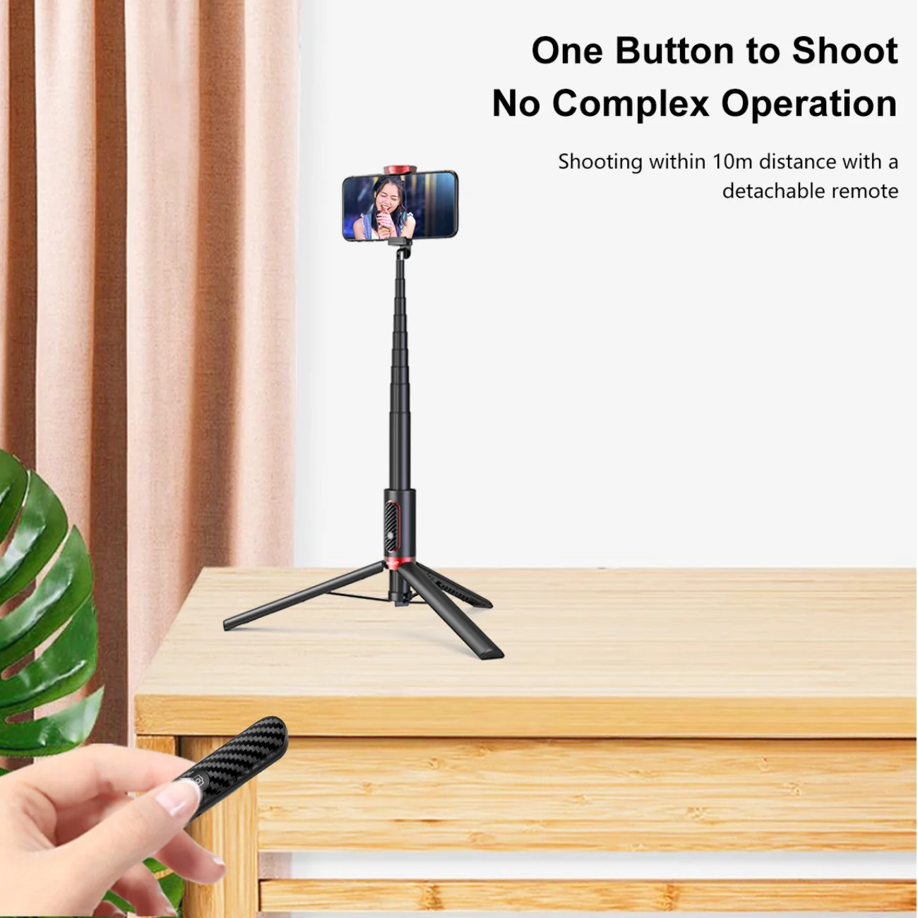 150cm/81cm Wireless Selfie Stick Tripod Phone Stand Holder Tripod for Mobile Extendable Portable Aluminum Alloy for Smartphone