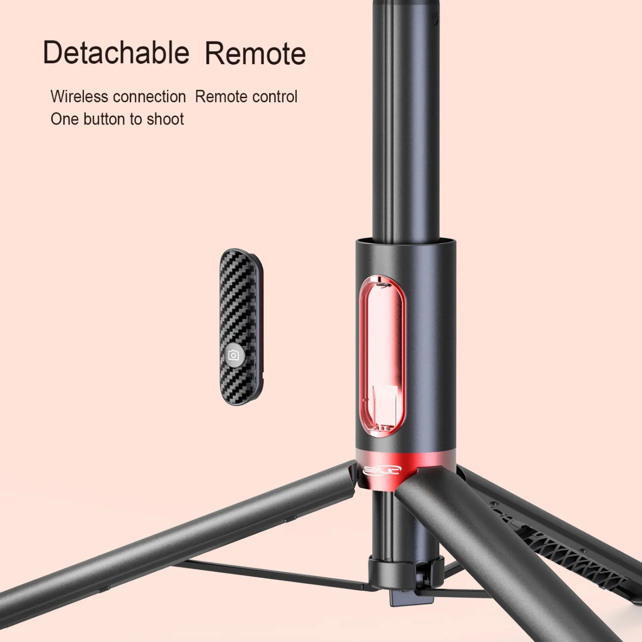 150cm/81cm Wireless Selfie Stick Tripod Phone Stand Holder Tripod for Mobile Extendable Portable Aluminum Alloy for Smartphone