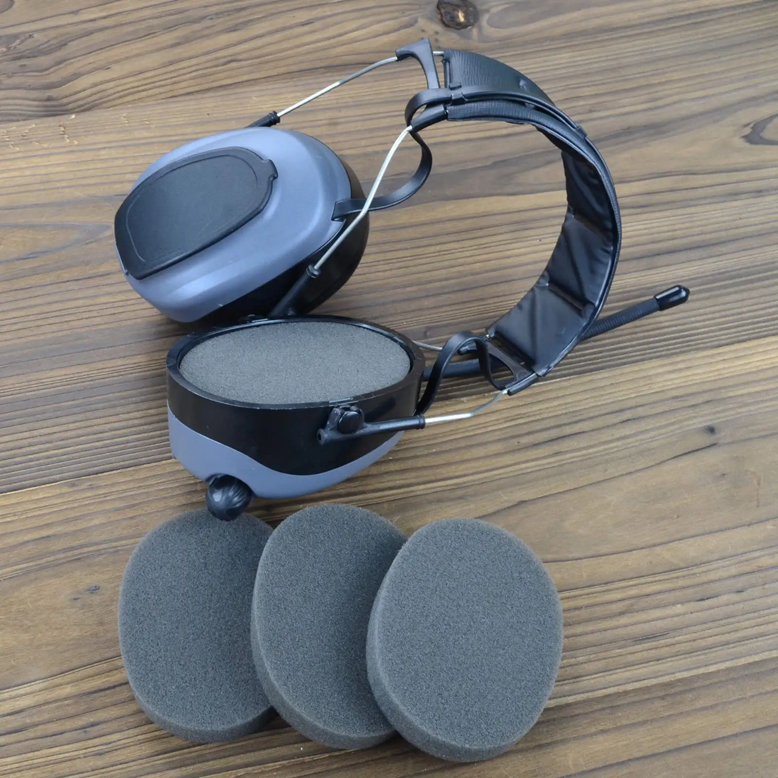 2 Pairs Sound Insulation Cotton Replacement For 3M Worktunes Connect Headphones Accessories Earpads Ear Muffs Repair Parts