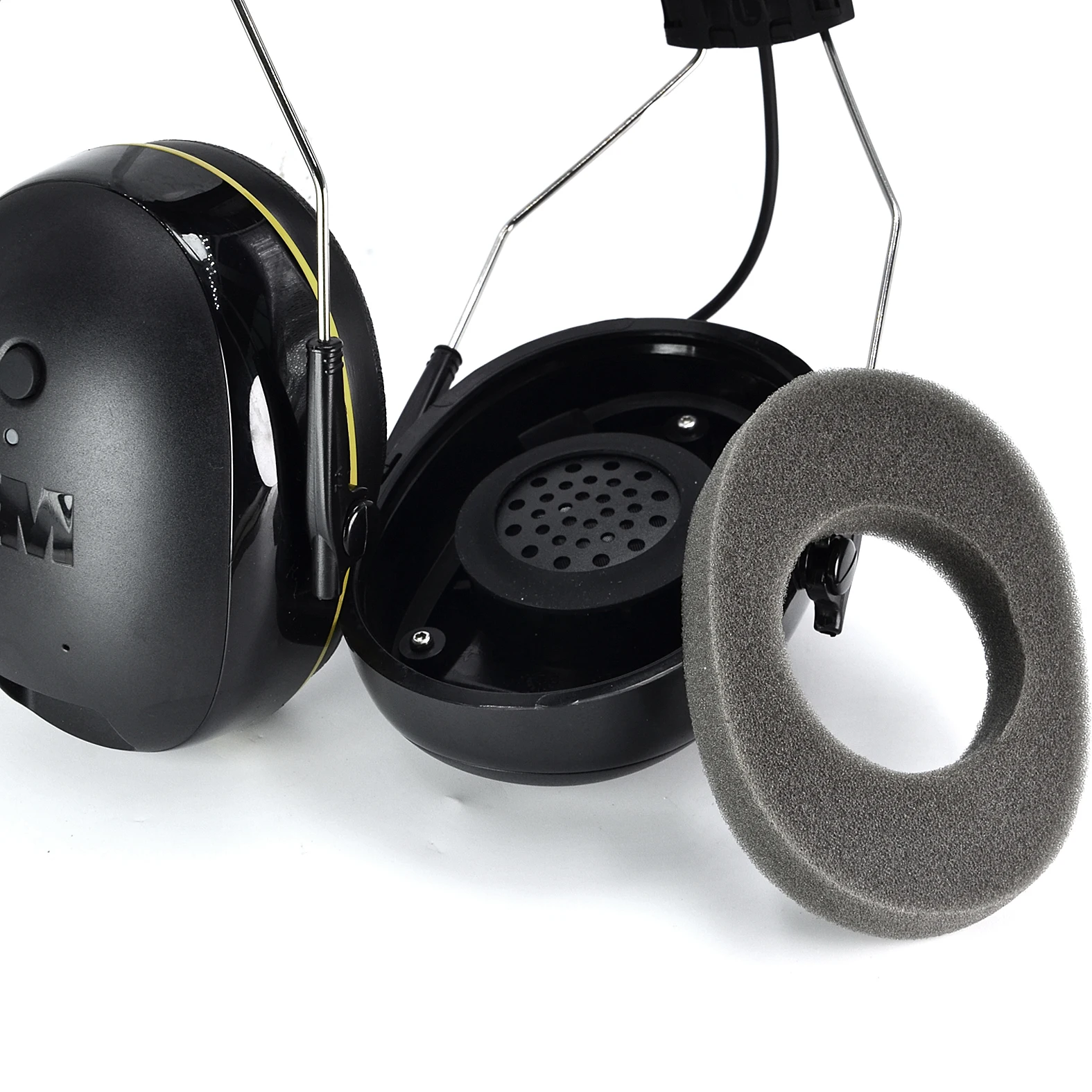 2 Pairs Sound Insulation Cotton Replacement For 3M Worktunes Connect Headphones Accessories Earpads Ear Muffs Repair Parts