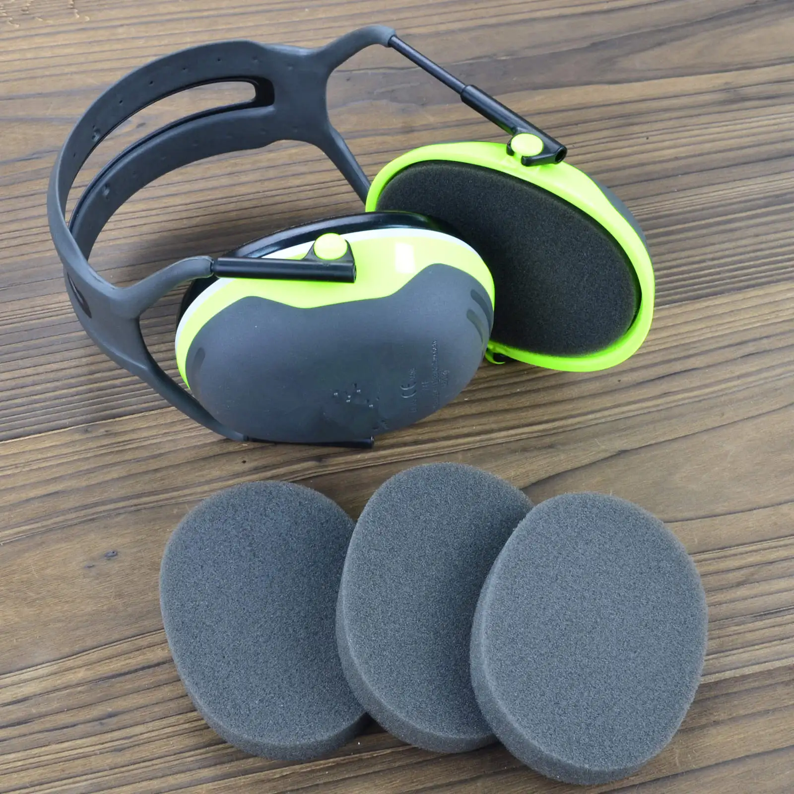 2 Pairs Sound Insulation Cotton Replacement For 3M Worktunes Connect Headphones Accessories Earpads Ear Muffs Repair Parts