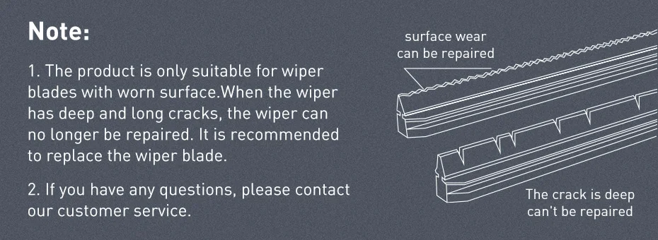 Baseus Car Wiper Blade Repair Universal Auto Windshield Wiper Refurbish Tool Car Windshield Wiper Blade Repair Kit Accessories