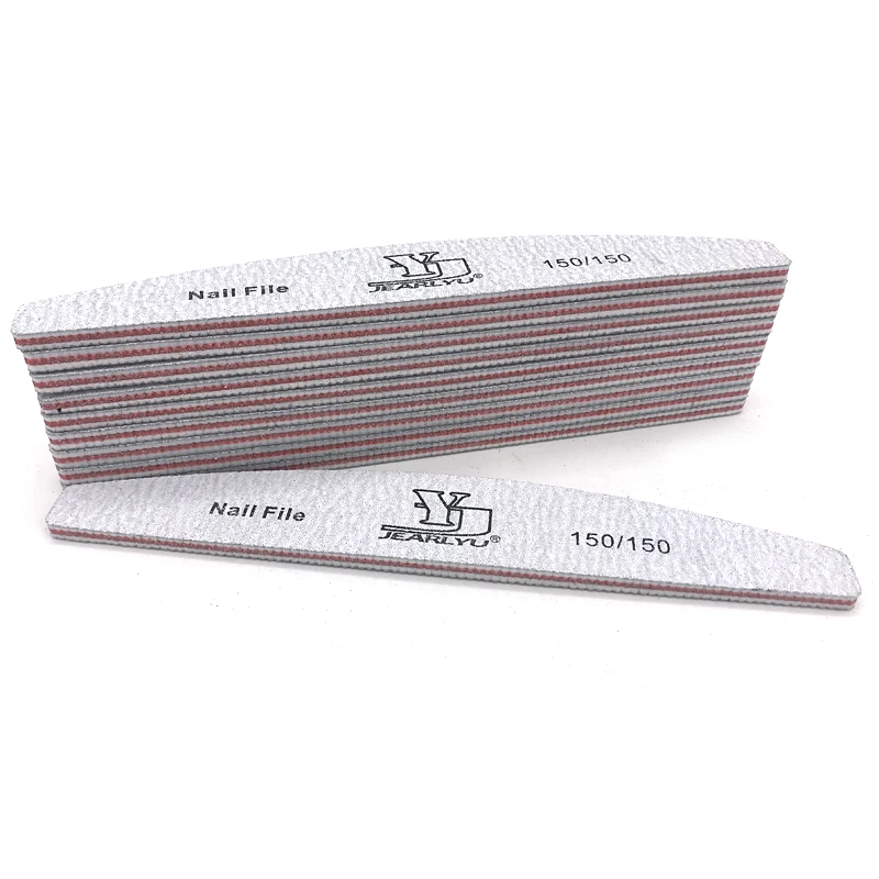 5Pcs Nail File Set Mix Color Professional Sandpaper Cuticle Remover 80/100/150/180/240 Grit Buffer Manicure Tool Kit