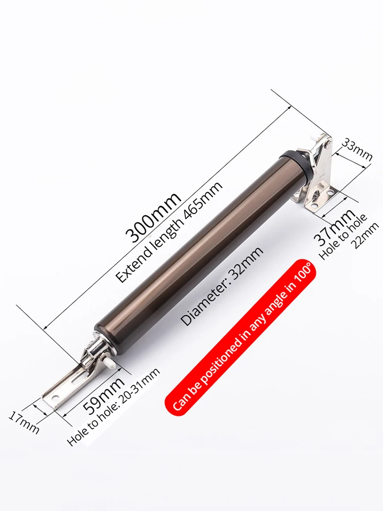 KAK Soft Closing Automatic Door Closer 35KG Pneumatic Adjustable Speed Positioning Door Stop Protective Door Holder Hardware