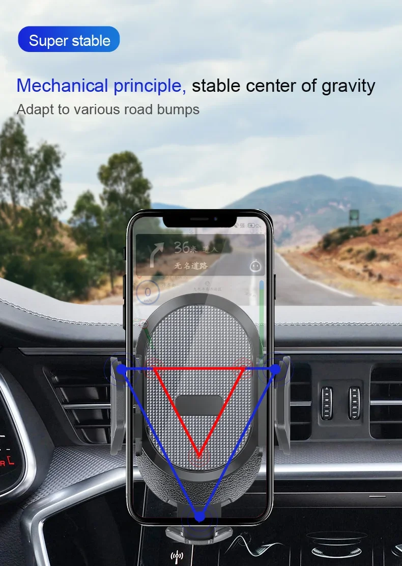 2026 New Universal Sucker Car Phone Holder Windshield Car Dashboard Mobile Cell Support Bracket For IPhone17 16 15 Xiaomi Samsun