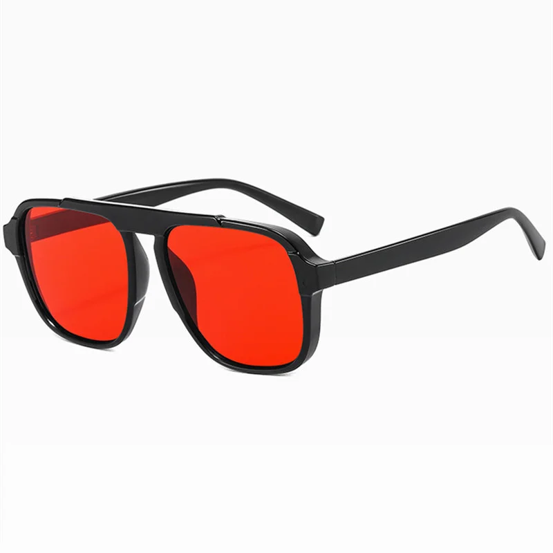 Men Oversized Frame Sunglasses Classic Big Frame Sport Eyeglasses 2026 Vintage Brand Design Shades UV400 Eyewear Trendy Glasses