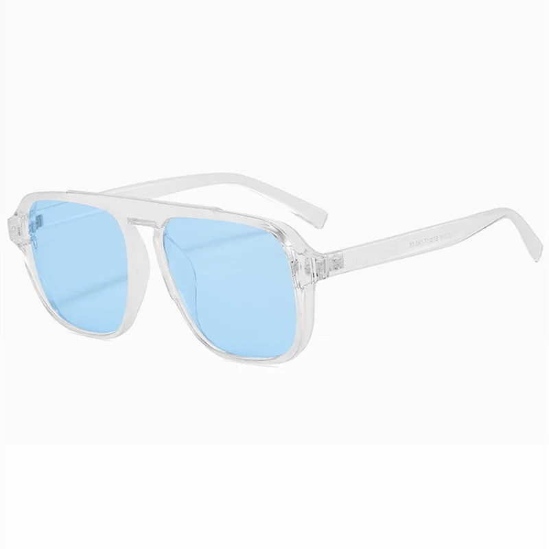 Men Oversized Frame Sunglasses Classic Big Frame Sport Eyeglasses 2026 Vintage Brand Design Shades UV400 Eyewear Trendy Glasses