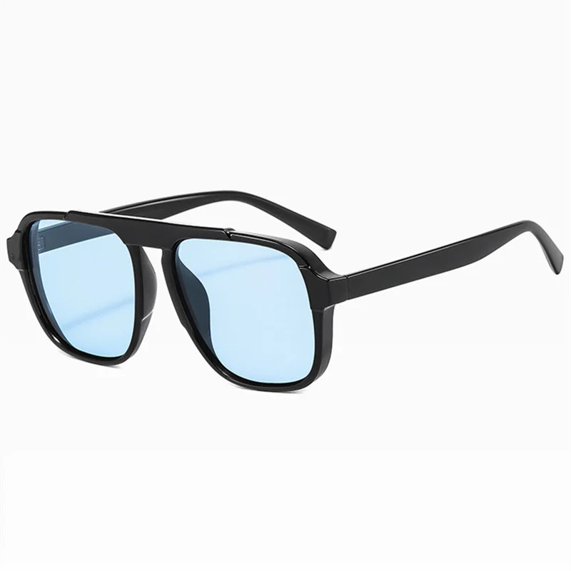 Men Oversized Frame Sunglasses Classic Big Frame Sport Eyeglasses 2026 Vintage Brand Design Shades UV400 Eyewear Trendy Glasses